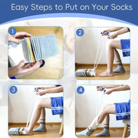 Dressing Aids Sock Aid - Adjustable Stocking Slider for Easy and Independent Wear 3