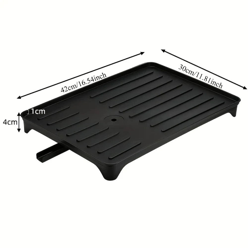 Durable Plastic Sink Base with Integrated Drain Board & Clog-Resistant System 2