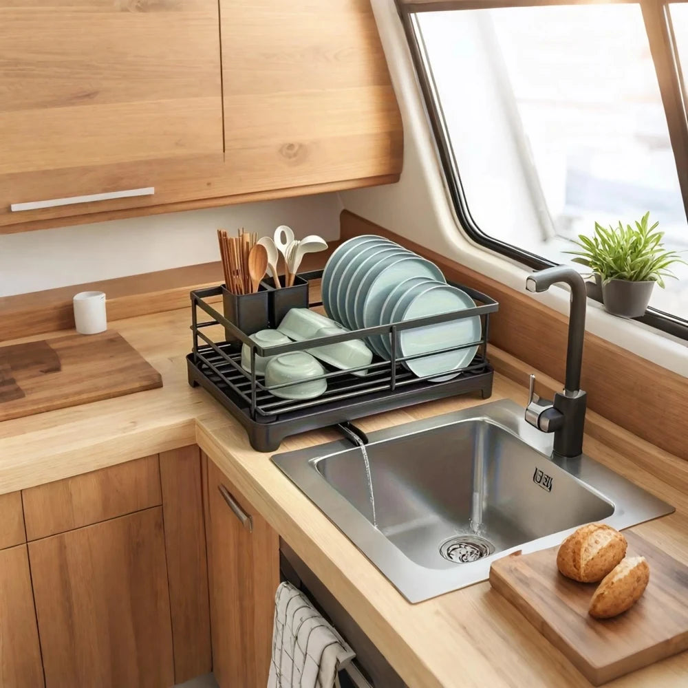 Durable Plastic Sink Base with Integrated Drain Board & Clog-Resistant System 4