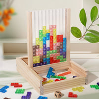ECOBLOCK - Sustainable Wooden Puzzle for Adults & Family Fun, Eco-Friendly Jigsaw 0