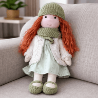 ELORA – Handmade Waldorf Doll Made of Cotton for Creative Play 2