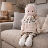ELORA – Handmade Waldorf Doll Made of Cotton for Creative Play 20