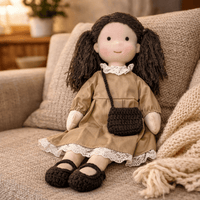 ELORA – Handmade Waldorf Doll Made of Cotton for Creative Play 37