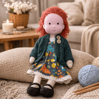 ELORA – Handmade Waldorf Doll Made of Cotton for Creative Play 39