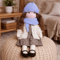 ELORA – Handmade Waldorf Doll Made of Cotton for Creative Play 4