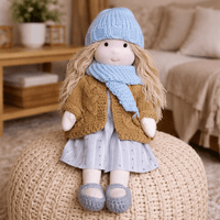 ELORA – Handmade Waldorf Doll Made of Cotton for Creative Play 5