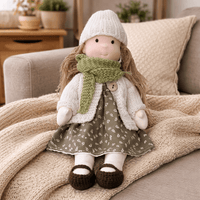 ELORA – Handmade Waldorf Doll Made of Cotton for Creative Play 6