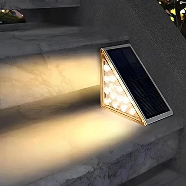 STAIRGLOW – Lampes solaires pour escaliers, sécurité et style extérieur