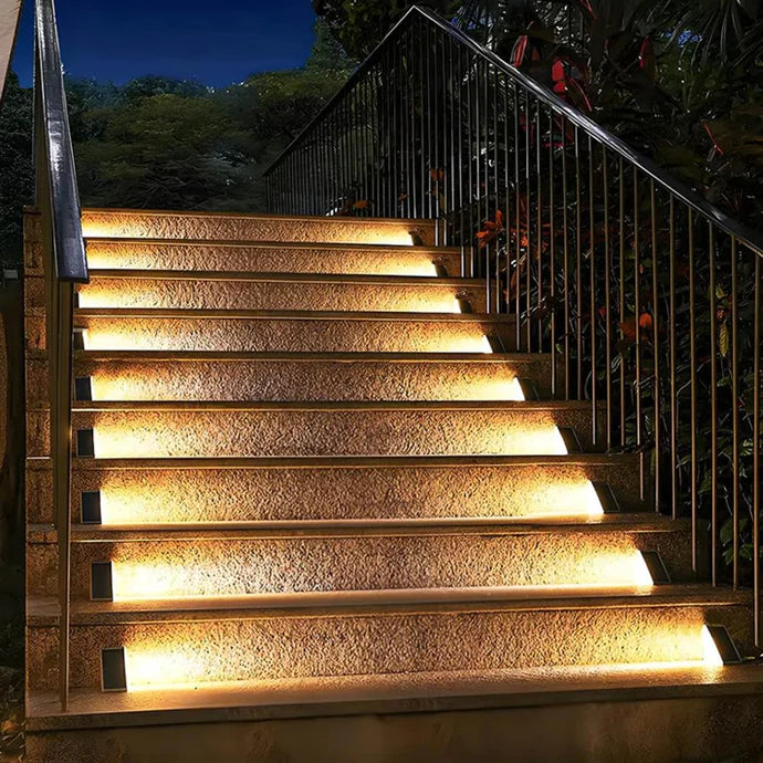 STAIRGLOW – Solar Stair Lights for Outdoor Safety & Style