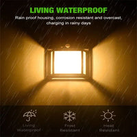 EcoBright Solar Wall Light - Waterproof Outdoor Lantern with Motion Sensor 4