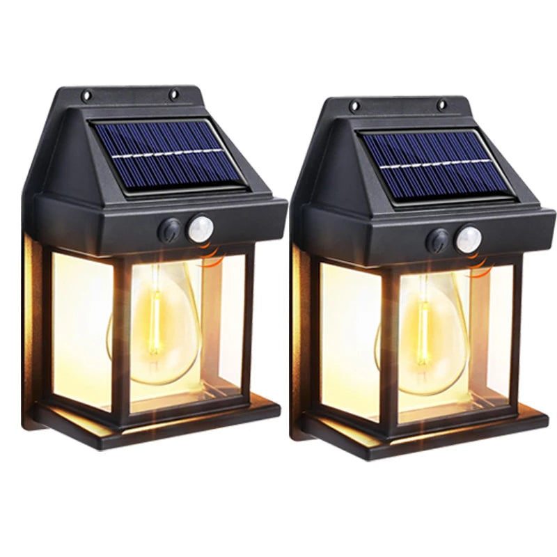 EcoBright Solar Wall Light - Waterproof Outdoor Lantern with Motion Sensor 8