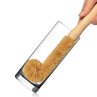 EcoClean - Natural Coir Kitchen Cleaning Brush for Non-Stick Cookware 0
