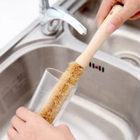 EcoClean - Natural Coir Kitchen Cleaning Brush for Non-Stick Cookware 1