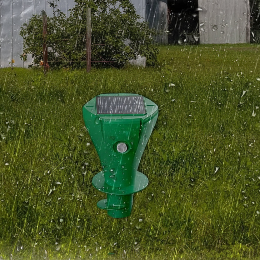 EcoGuard - Solar Mole Repellent with Silent Vibration for Garden Protection 5