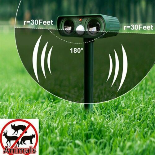 EcoGuard - Ultrasonic Solar-Powered Animal Pest Repeller with Motion Activation 4