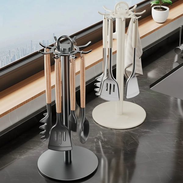 SPINHOOK – Organisateur rotatif pour ustensiles de cuisine