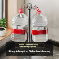 Efficient Kitchen Utensil Holder - Rotating Utensil Organizer with 8 Hooks 3