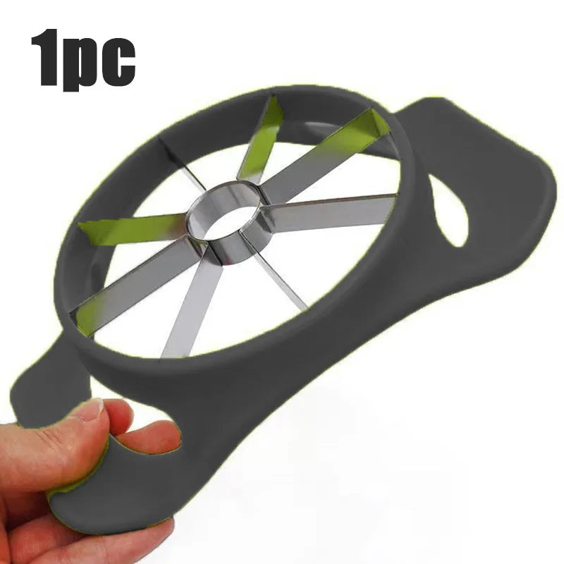 Effortless Apple Corer Slicer - 15.5cm Stainless Steel Multi-Petal Cutter 3