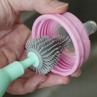 Electric Bottle Brush Set - 360° Rotating Silicone Bottle Cleaning Tool 3