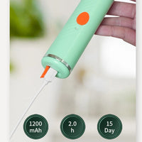 Electric Bottle Brush Set - 360° Rotating Silicone Bottle Cleaning Tool 5