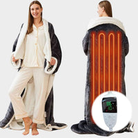 WARMHAVEN – Couverture chauffante portable pour une détente douillette