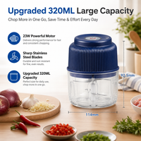 KITCHENWHIZ – Hachoir compact pour une préparation quotidienne rapide
