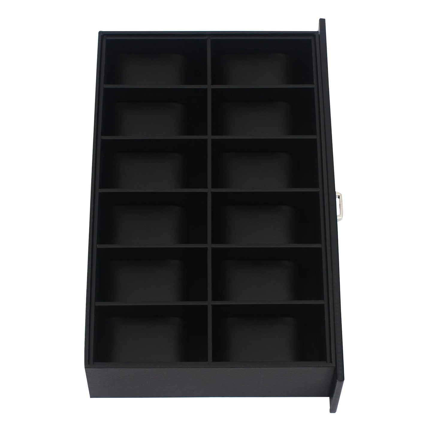 Elegant 2-Layer Watch Box for Men - 24 Compartments Watch Display Case with Glass Top 4