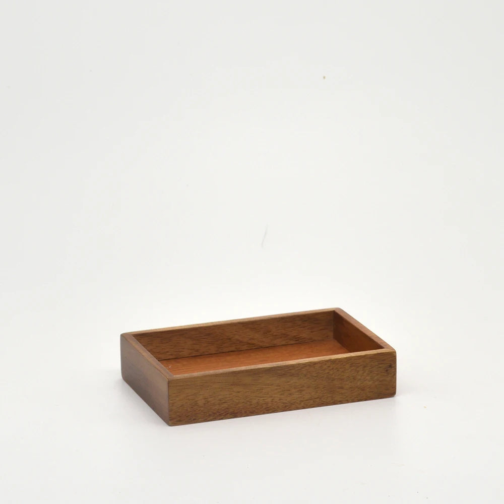 Elegant Acacia Wood Bathroom Accessories Set - Soap Dispenser, Toothbrush Holder, Soap Dish 4