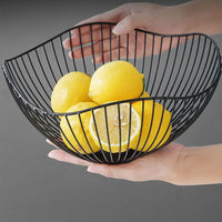 Elegant Metal Fruit Basket - Multi-Size Iron Storage Bowls for Kitchen Organization 1