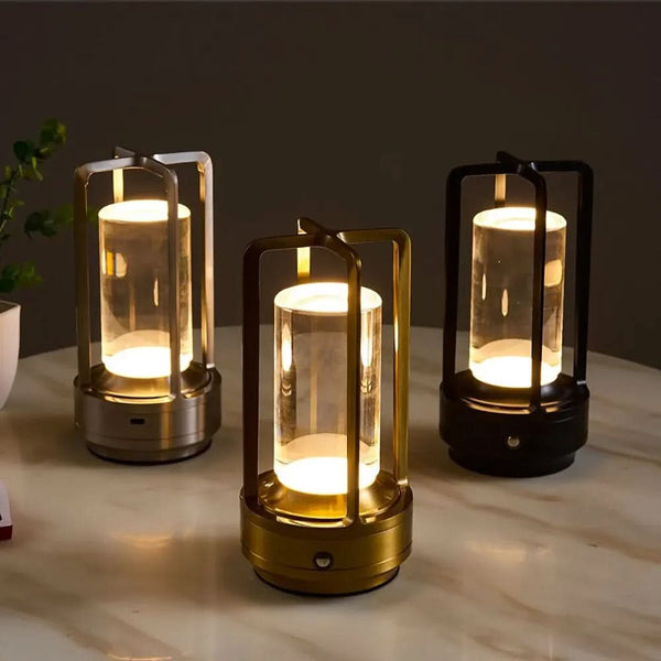 LUXORA – Lampe de table sans fil élégante pour éclairage d’ambiance