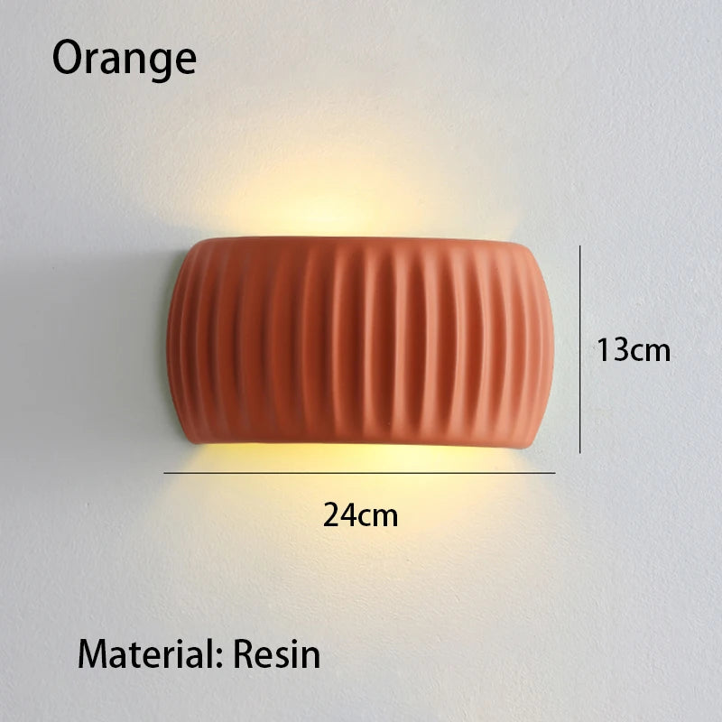 Elegant Resin Wall Sconce Lighting - Modern French Wall Lamp for Any Room 6