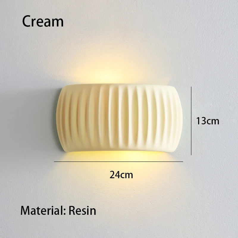 Elegant Resin Wall Sconce Lighting - Modern French Wall Lamp for Any Room 8