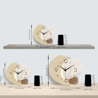 Elegant Silent Quartz Wall Clock for Bedroom & Living Room Decor 4