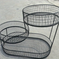 Elegant Stainless Steel Multi-Layer Fruit Basket for Stylish Storage 3