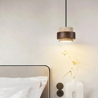 Elegant Stone Pendant Light - Adjustable Height Kitchen Pendant Lighting 1