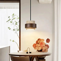 Elegant Stone Pendant Light - Adjustable Height Kitchen Pendant Lighting 3
