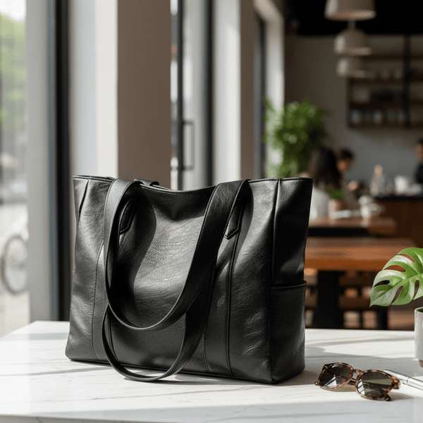 VELVORIA – Sac à bandoulière en cuir vintage grand sac à main quotidien