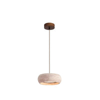 Elegant Yellow Travertine Pendant Lighting - Unique Kitchen Island Fixture 6