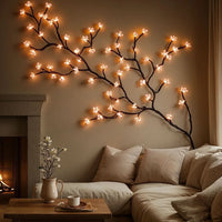 FLORKAVIA – Luci a stringa LED a fiori di ciliegio per un’atmosfera da sogno in casa