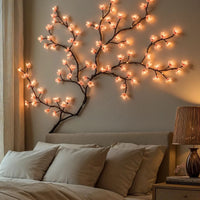 FLORKAVIA – Luci a stringa LED a fiori di ciliegio per un’atmosfera da sogno in casa