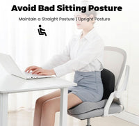 ErgoComfort Pad - Premium Memory Foam Seat Cushion for Posture Support 1