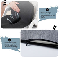 ErgoComfort Pad - Premium Memory Foam Seat Cushion for Posture Support 4