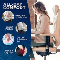 Ergonomic U-Shaped Memory Foam Seat Cushion for Comfort and Support 4