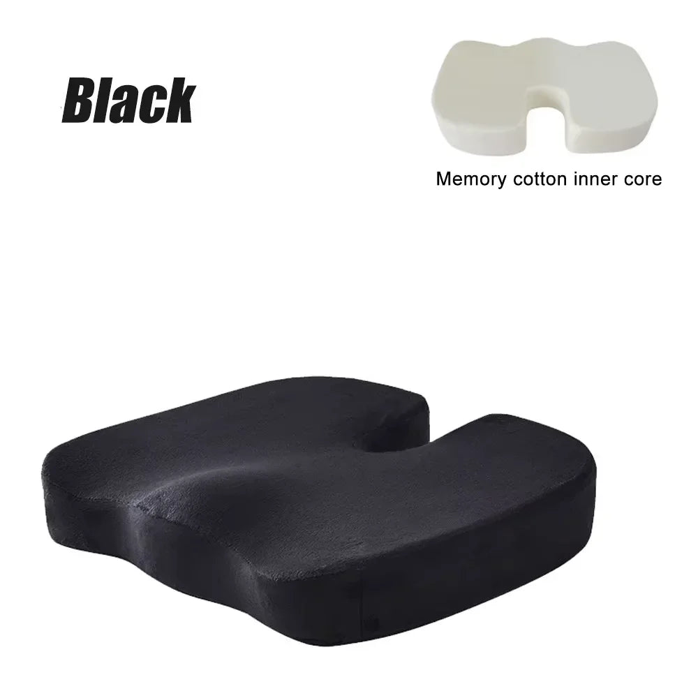 Ergonomic U-Shaped Memory Foam Seat Cushion for Comfort and Support 6