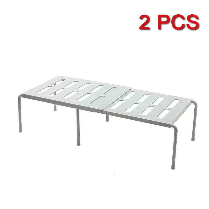 Expandable ABS Shoe Rack - Space-Saving Shoe Storage Organizer for Under Sink 10