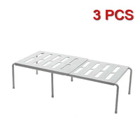 Expandable ABS Shoe Rack - Space-Saving Shoe Storage Organizer for Under Sink 11