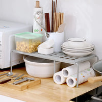 Expandable ABS Shoe Rack - Space-Saving Shoe Storage Organizer for Under Sink 5