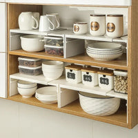 Expandable Kitchen Organizer - Adjustable Pantry Organization Rack & Storage Solution 3