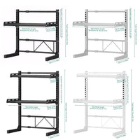 Expandable Kitchen Shelf - Adjustable Metal Storage Organizer for Microwave 4