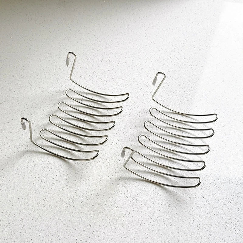Expandable Stainless Steel Over The Sink Dish Rack & Utensil Holder 1
